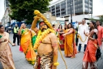London, bonalu festivities in London, over 800 nris participate in bonalu festivities in london organized by telangana community, Handloom weavers