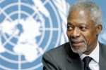 Kofi Annan, Former UN Chief Kofi Annan, former un chief kofi annan dies at 80, Nobel peace prize