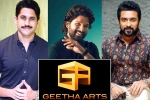 Geetha Arts news, Geetha Arts upcoming movies, geetha arts to announce three pan indian films, Chandoo mondeti