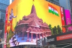 Lord Ram, Indian Americans, why is a giant lord ram deity appearing on times square and why is it controversial, Indian diaspora