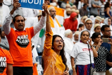 In Pictures: Narendra Modi, Indian Americans at ‘Howdy Modi!’