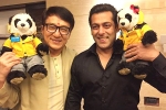Jackie Chan new, Jackie Chan in India, jackie and salman khan bond in mumbai, Kung
