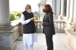 Narendra Modi and Kamala Harris latest updates, Narendra Modi updates, narendra modi s special gift to kamala harris, Indian americans