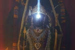 Surya Tilak Ram Lalla idol, Ram Lalla idol, surya tilak illuminates ram lalla idol in ayodhya, Narendra modi